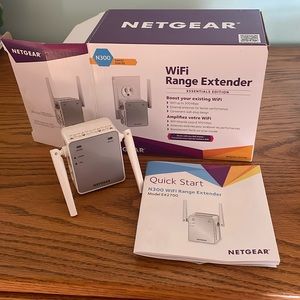Netgear WiFi range extender. Model EX2700